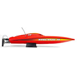 ProBoat Sonicwake 36 V3 Self Righting Deep-V RC Boat, RTR, Red