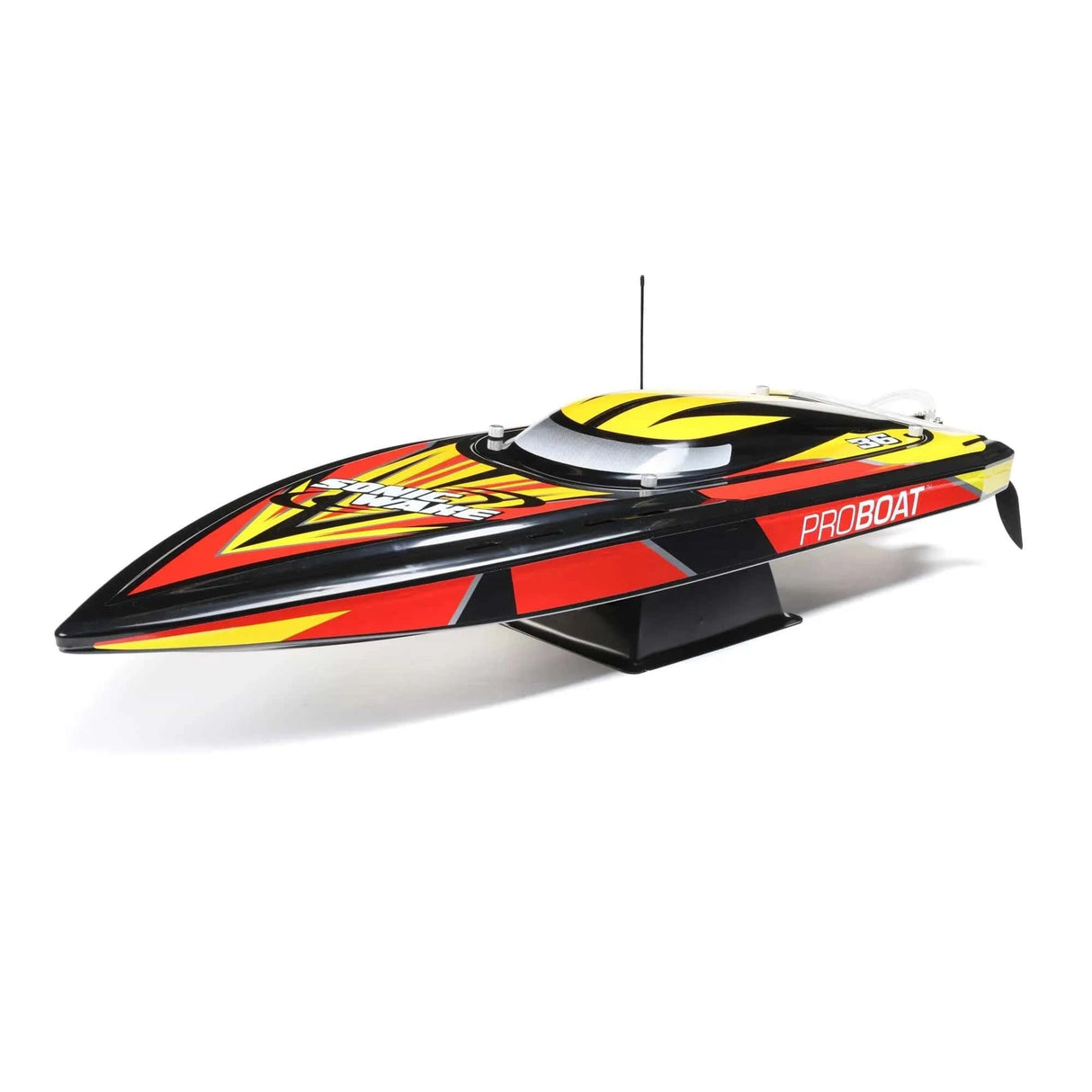 Proboat Sonicwake V2 36inch DeepV Boat, RTR, Black, PRB08032V2T1 - Hobbytech Toys