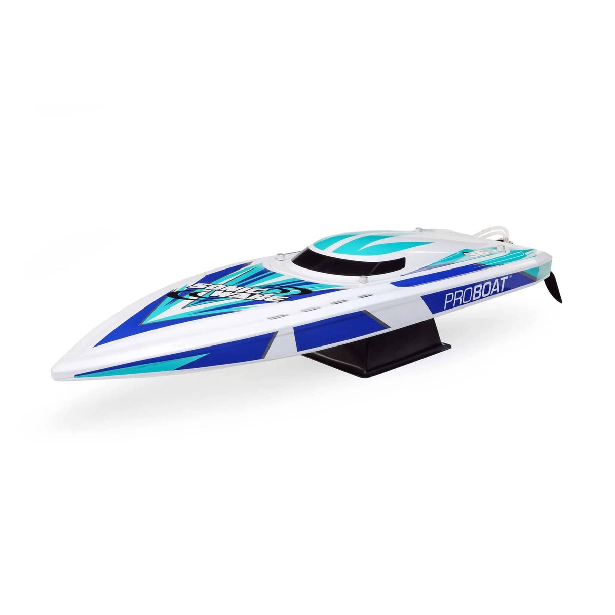 Proboat Sonicwake V2 36inch DeepV Boat, RTR, White, PRB08032V2T2 - Hobbytech Toys