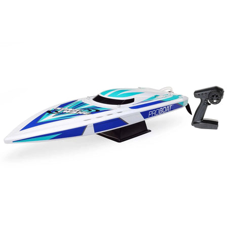 Proboat Sonicwake V2 36inch DeepV Boat, RTR, White, PRB08032V2T2 - Hobbytech Toys