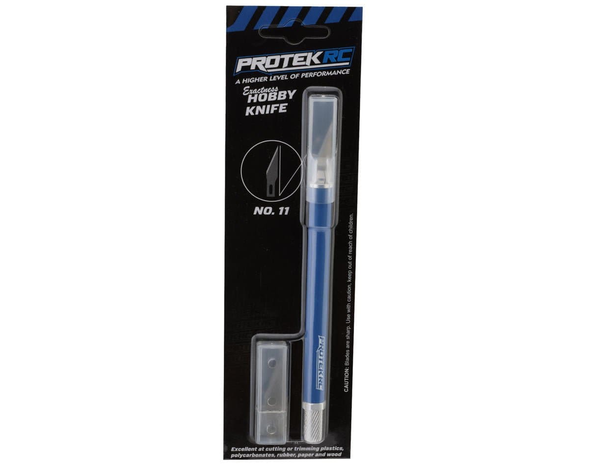 ProTek RC Exactness High Grip Hobby Knife w/5 Extra Blades - Hobbytech Toys