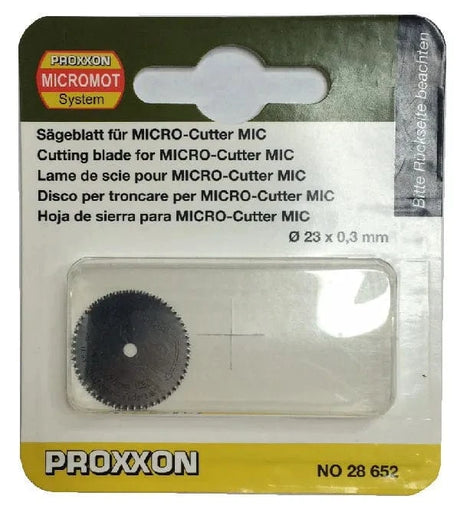 PROXXON 28652 Spring Steel Cutting Disc - For Micro Cutter (MIC) (1pc) - Hobbytech Toys