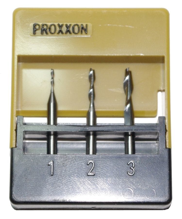 PROXXON Milling Cutters (3pc Set) [27116] - Hobbytech Toys