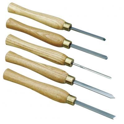 PROXXON Wood Turning Chisels (5pc Set) [27023] - Hobbytech Toys
