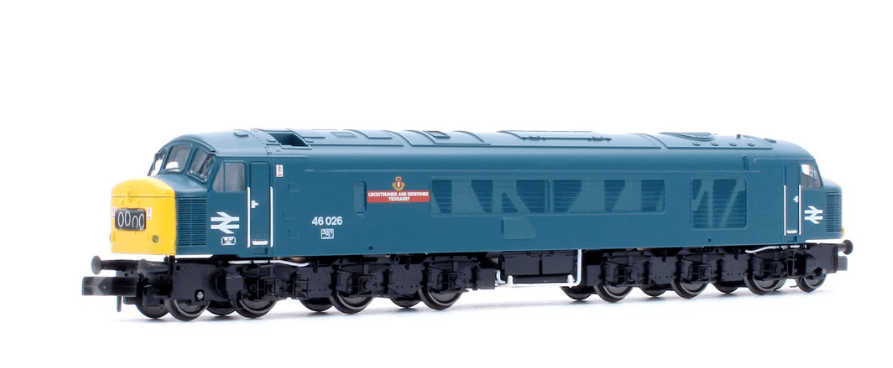 Rapido N Scale Class 46 46026 Leicestershire and Derbyshire Yeomanry Diesel Locomotive - DCC Sound [948704]