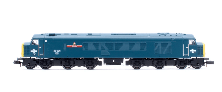 Rapido N Scale Class 46 46026 Leicestershire and Derbyshire Yeomanry Diesel Locomotive - DCC Sound [948704]