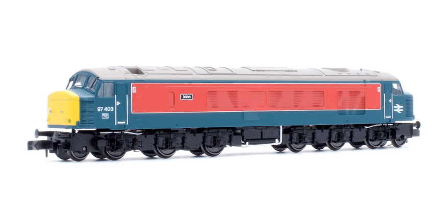 Rapido N Scale Class 46 97403 Ixion RTC Blue/Red Diesel Locomotive - D ...