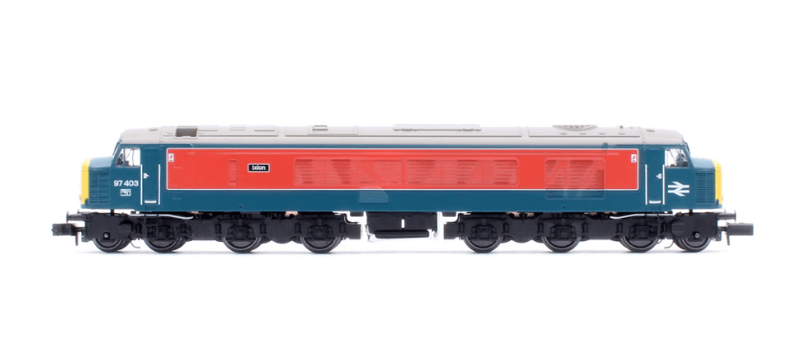 Rapido N Scale Class 46 97403 Ixion RTC Blue/Red Diesel Locomotive - DCC Sound [948707]