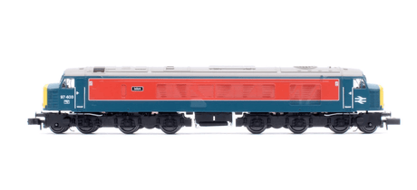 Rapido N Scale Class 46 97403 Ixion RTC Blue/Red Diesel Locomotive - DCC Sound [948707]