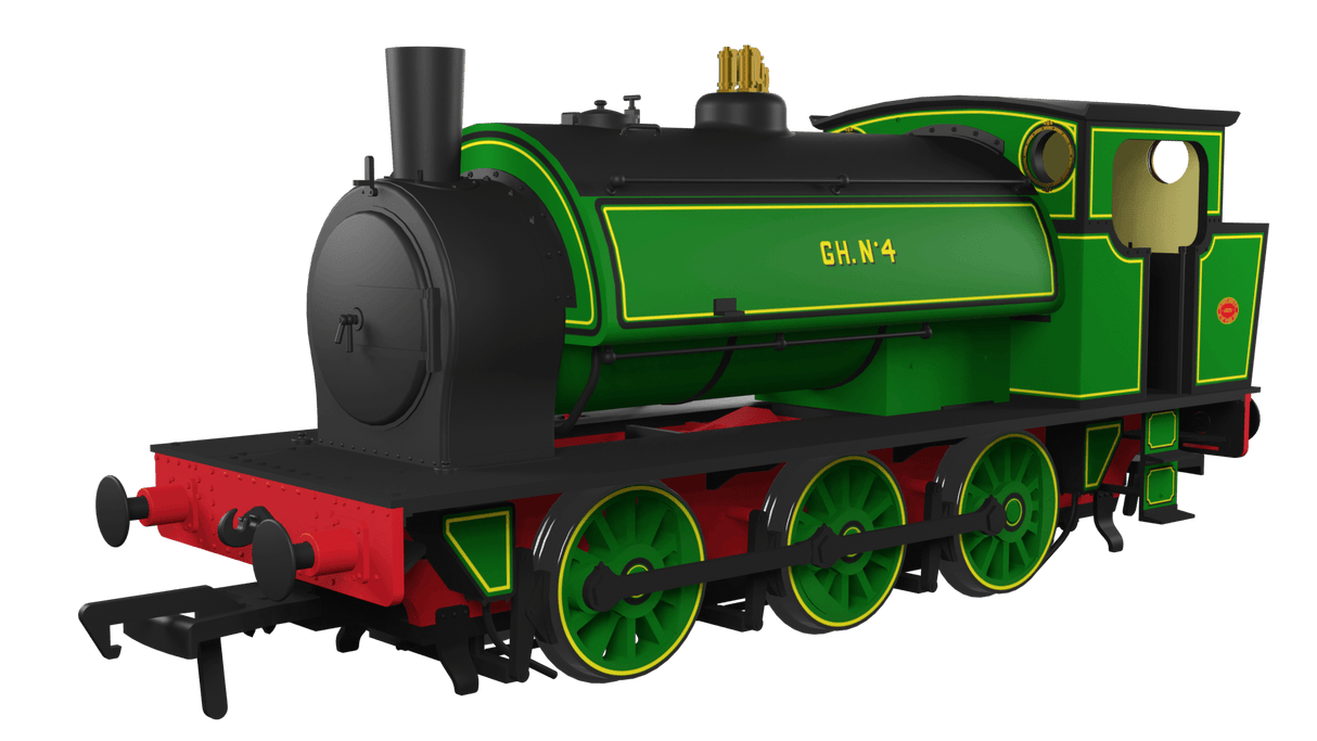 Rapido OO Scale 16" Hunslet 0-6-0 - Glasshoughton No.4 - DCC Ready [903015]