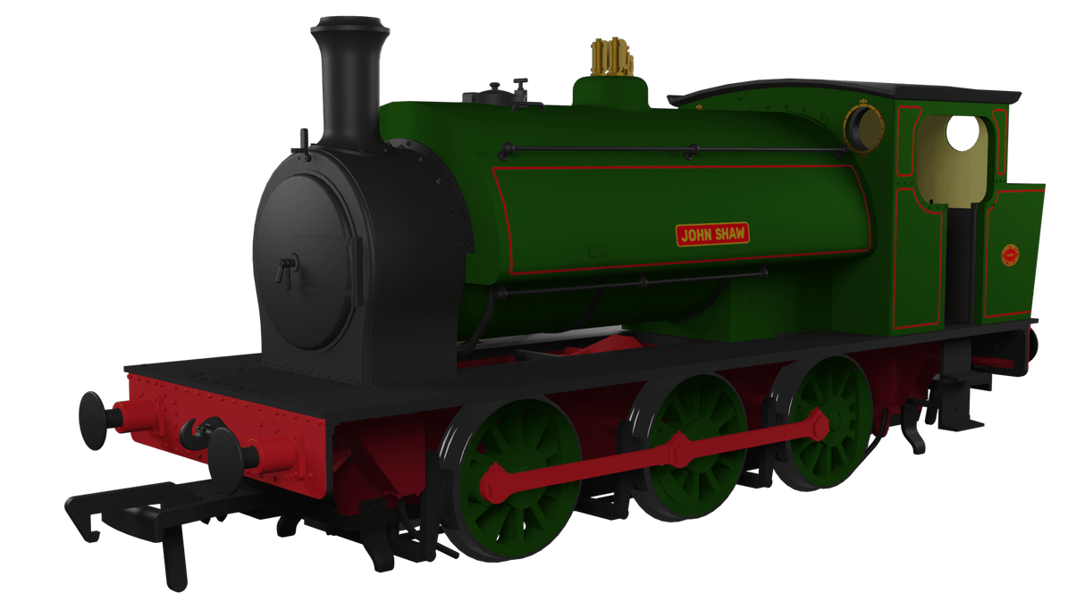 Rapido OO Scale 16" Hunslet 0-6-0 - John Shaw - DCC Sound Fitted [903516]