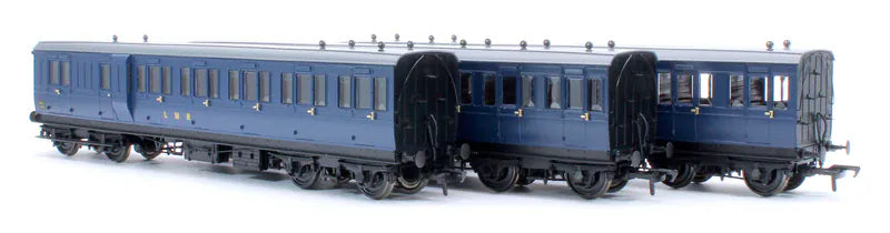 Rapido OO Scale 48 LMR Evolution Bogie Coach Non-Corridor Carriage No.5314, No.5315 & No.5316 3-Pack [978033]