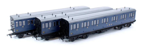 Rapido OO Scale 48 LMR Evolution Bogie Coach Non-Corridor Carriage No.5314, No.5315 & No.5316 3-Pack [978033]