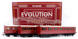 Rapido OO Scale 48 SECR Evolution Bogie Coach Non-Corridor Carriage No.973, No.881 & No.1010 3-Pack [978001]
