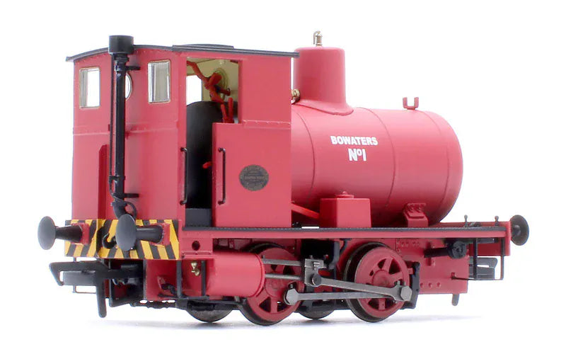 Rapido OO Scale Andrew Barclay Fireless 0-4-0 - Bowaters (Ellesmere) No.1 (Works No. 1982) Steam Locomotive - DCC Sound [965505]