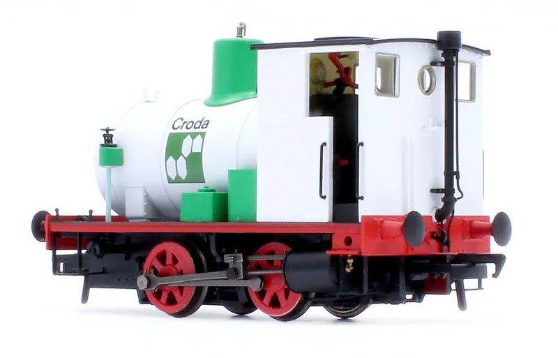 Rapido OO Scale Andrew Barclay Fireless 0-4-0 - Croda Chemicals (Works No. 1944) Steam Locomotive - DCC Sound [965503]