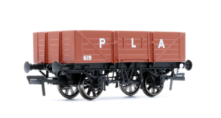 Rapido OO Scale Diagram O18 - Port of London Authority No.619 5 Plank Wagon [971018]
