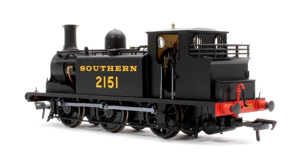 Rapido OO Scale E1 0-6-0 Tank No.2151, Southern Black - DCC Sound Fitted