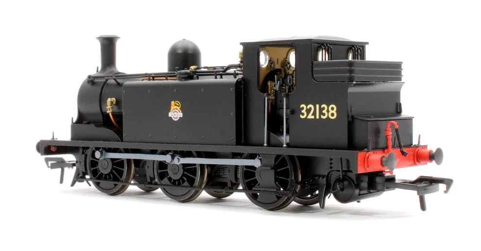 Rapido OO Scale E1 0-6-0 Tank No.32138, BR Black (Early) - DCC Sound Fitted