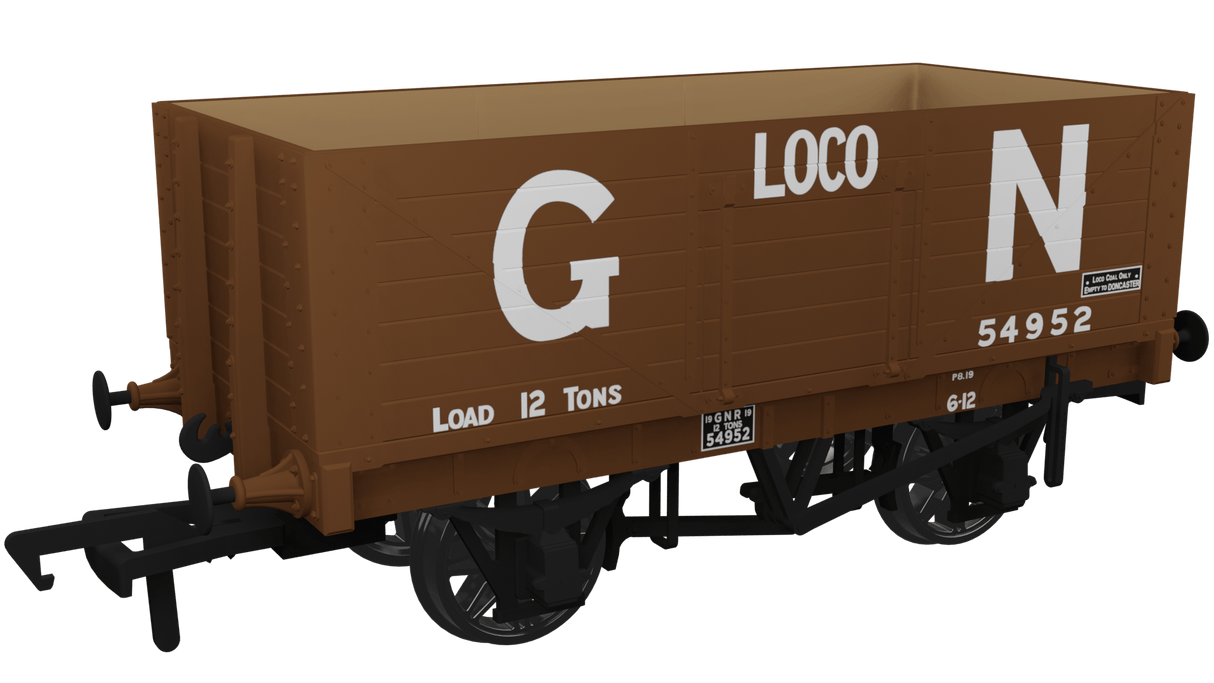 Rapido OO Scale GNR No.54952 7 Plank Wagon [967412]
