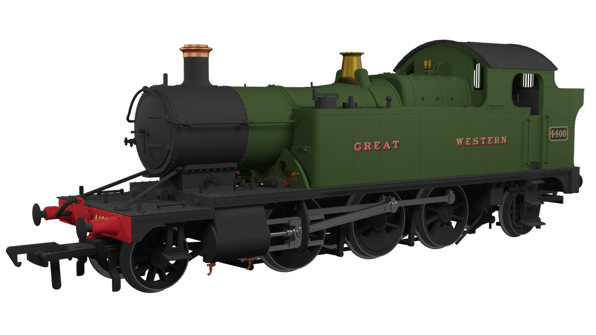 Rapido OO Scale GWR 44xx No.4400 Great Western Green - DCC & Sound Fitted [951501]