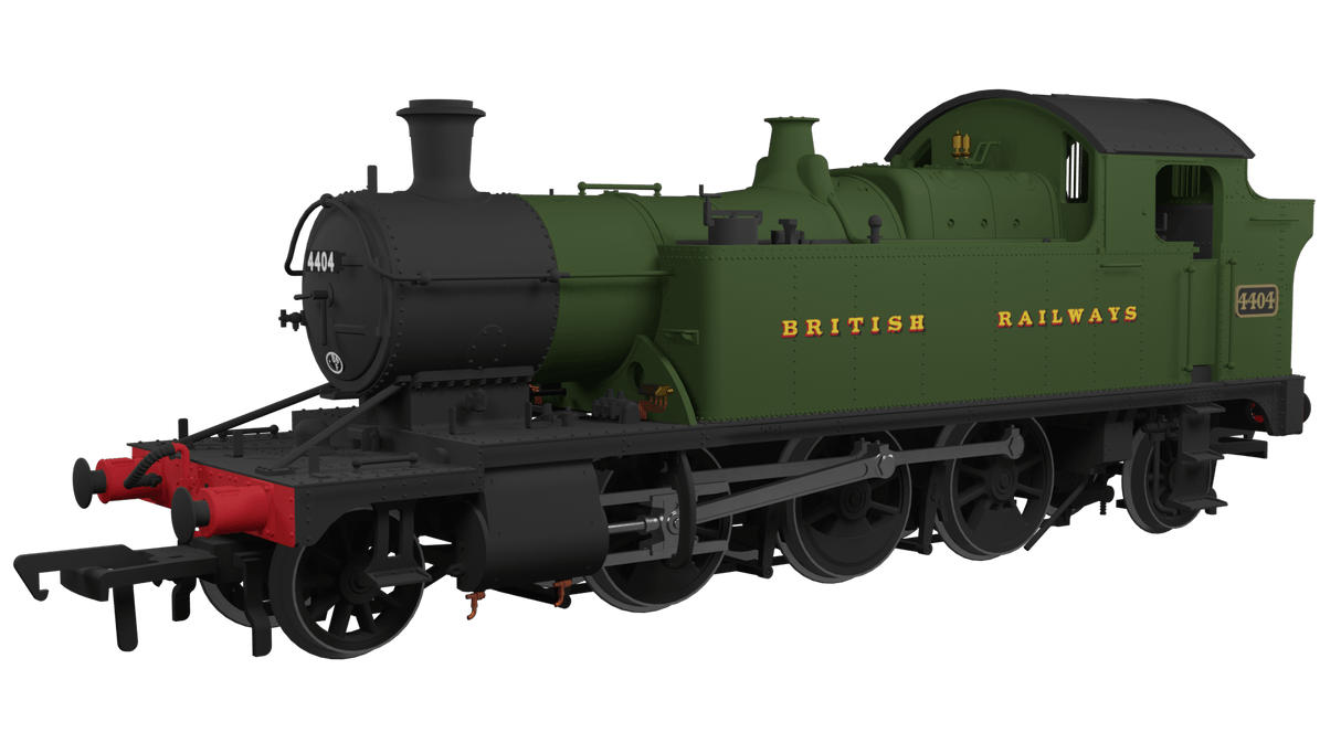 Rapido OO Scale GWR 44xx Tank Locomotive #4404 BR Green - DCC & Sound Fitted [951505]
