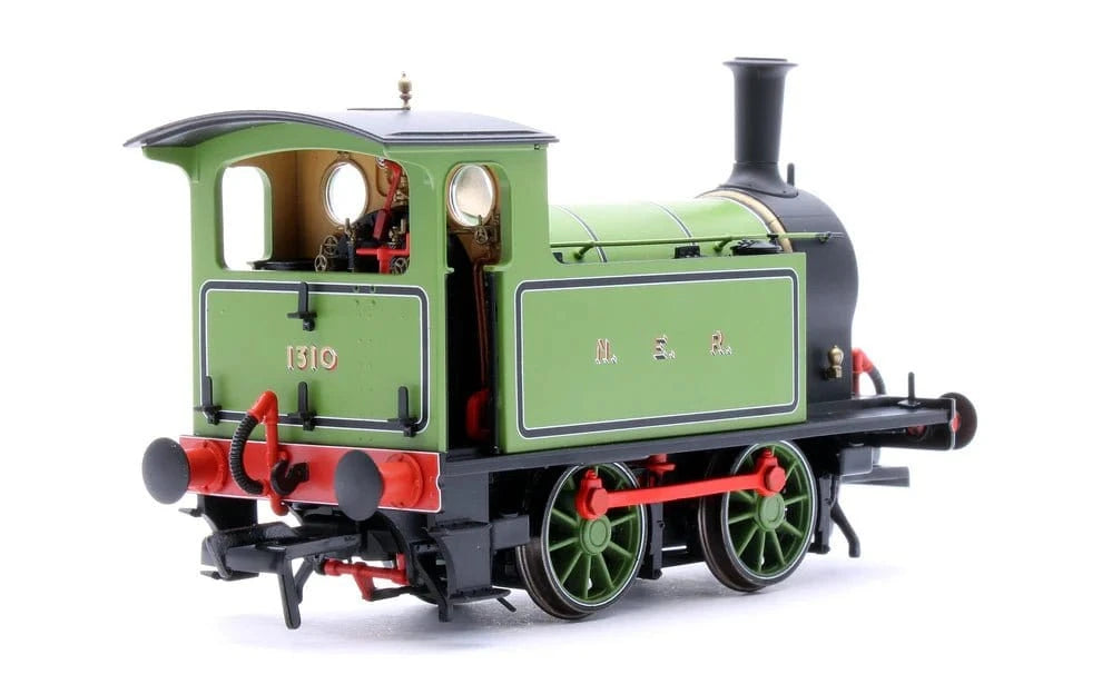 Rapido OO Scale NER H Class No.1310 NER Simplified Saxony Green Livery - DCC & Sound Fitted Loco [932502] - Hobbytech Toys