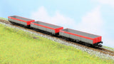 Rapido UK N Scale BR Open AB OAA Triple Pack - Railfreight Pack 2 [956004] - Hobbytech Toys