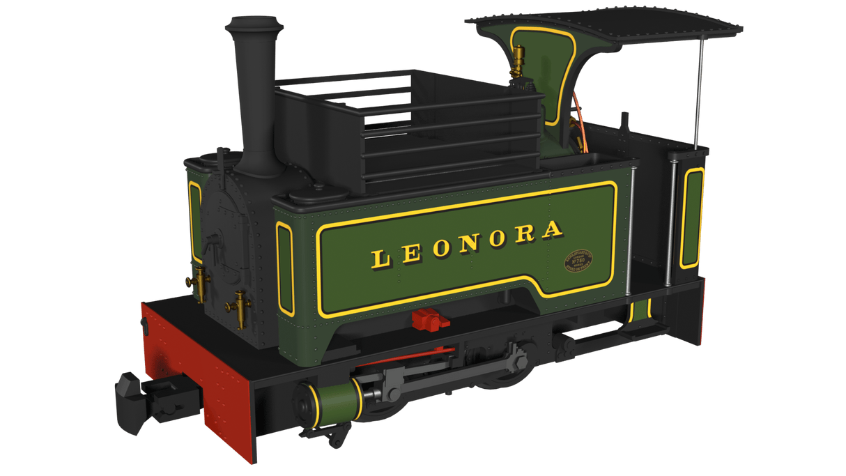Rapido 986502 Kerr Stuart Sirdar Leonora lined green 009 locomotive