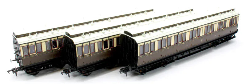 Rapido UK OO Scale 978013 48 GWR Evolution Bogie Coach - 3 Pack [978013]