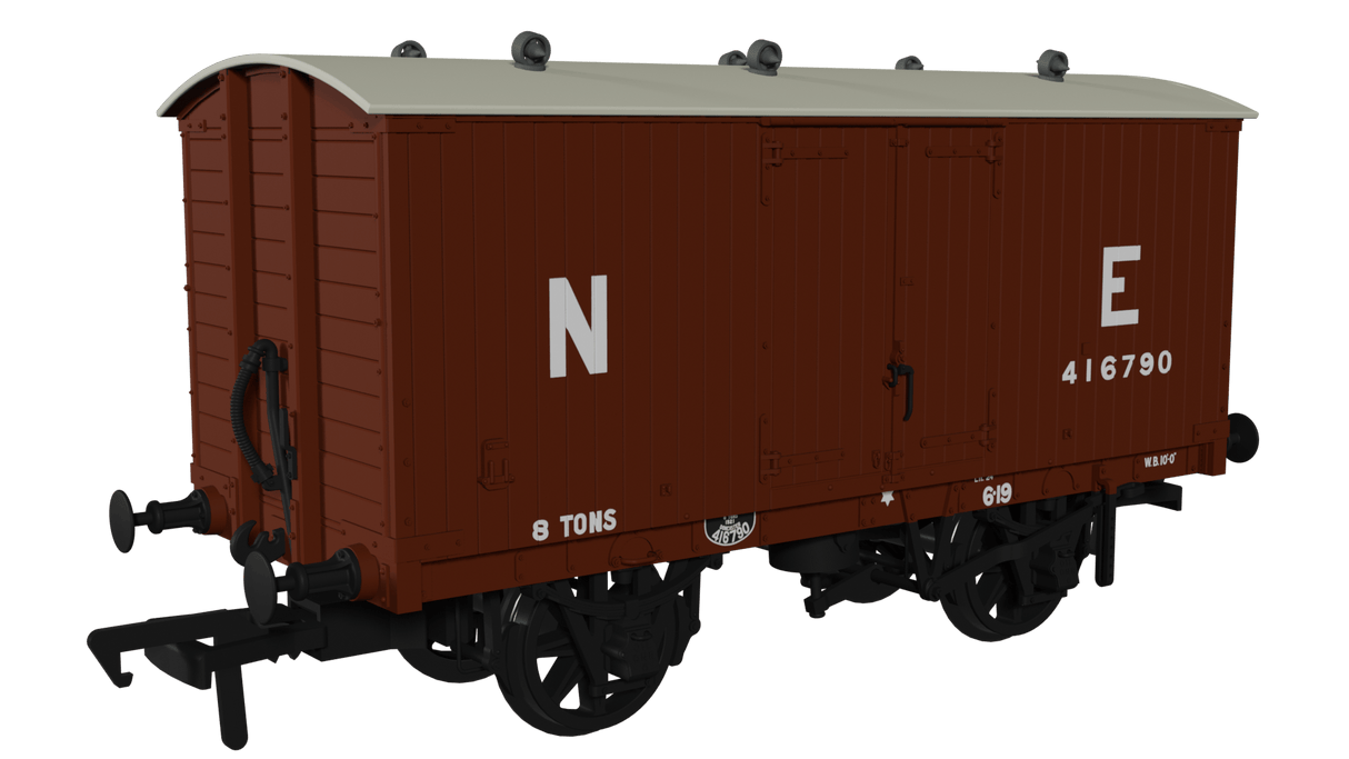 Rapido UK OO Scale GNR 8 Ton Van - NE (Large Letters) No.416790 [930006]