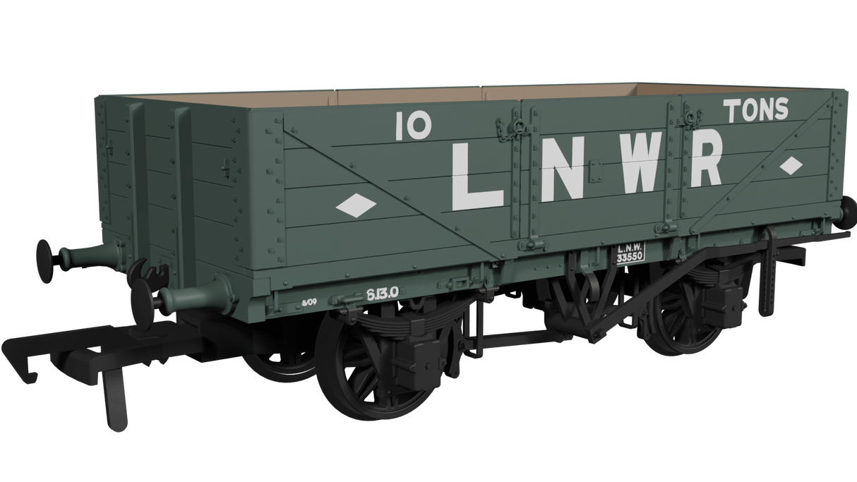 Rapido UK OO Scale LNWR D84 4-Plank Open - No.33550 LNWR Diamonds [950002]