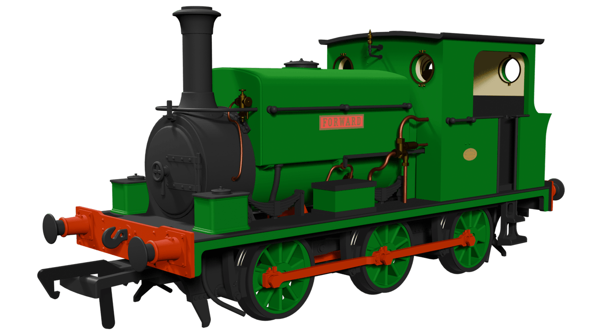 Rapido UK OO Scale Manning Wardle L Class – Forward - DC Loco [960006]