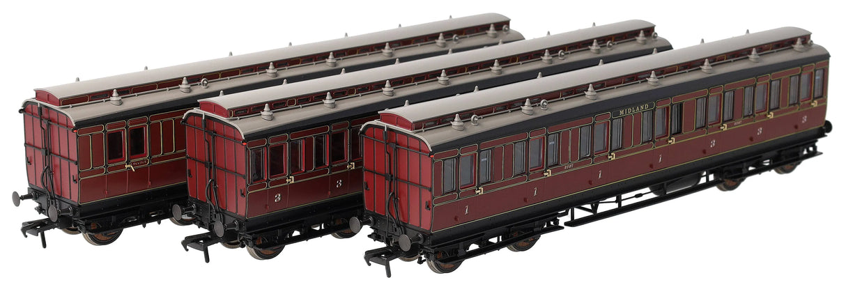 Rapido UK OO Scale MR Evolution Non-Corridor Carriage Pack (3pcs) [978005]