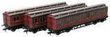 Rapido UK OO Scale MR Evolution Non-Corridor Carriage Pack (3pcs) [978005]