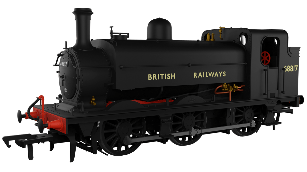 Rapido UK Scale OO Scale LNER J52/2 0-6-0T No.68817 BR Lettering - DCC & Sound Fitted [958507]