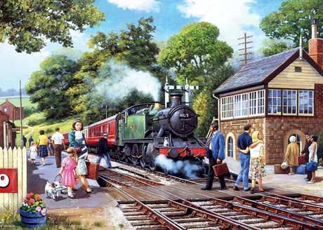 Ravensburger A Country Station 1000pc Puzzle