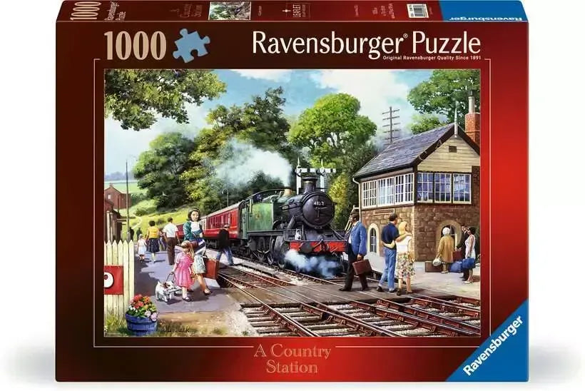 Ravensburger A Country Station 1000pc Puzzle