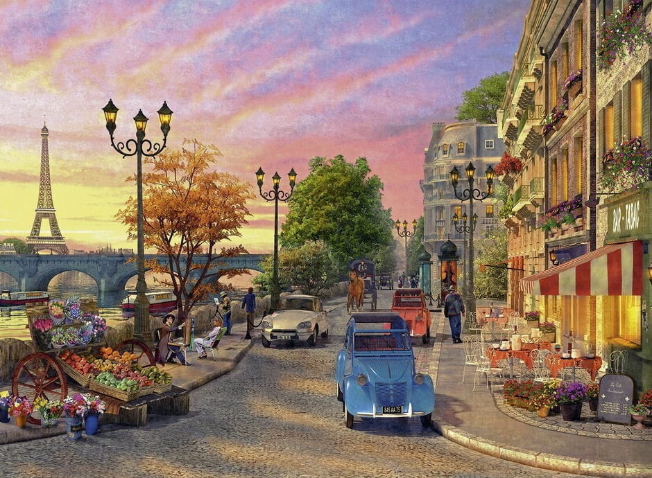 Ravensburger A Paris Evening 500pc Puzzle