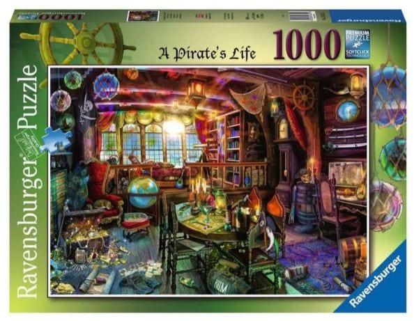 Ravensburger A Pirates Life 1000pc Puzzle - Hobbytech Toys