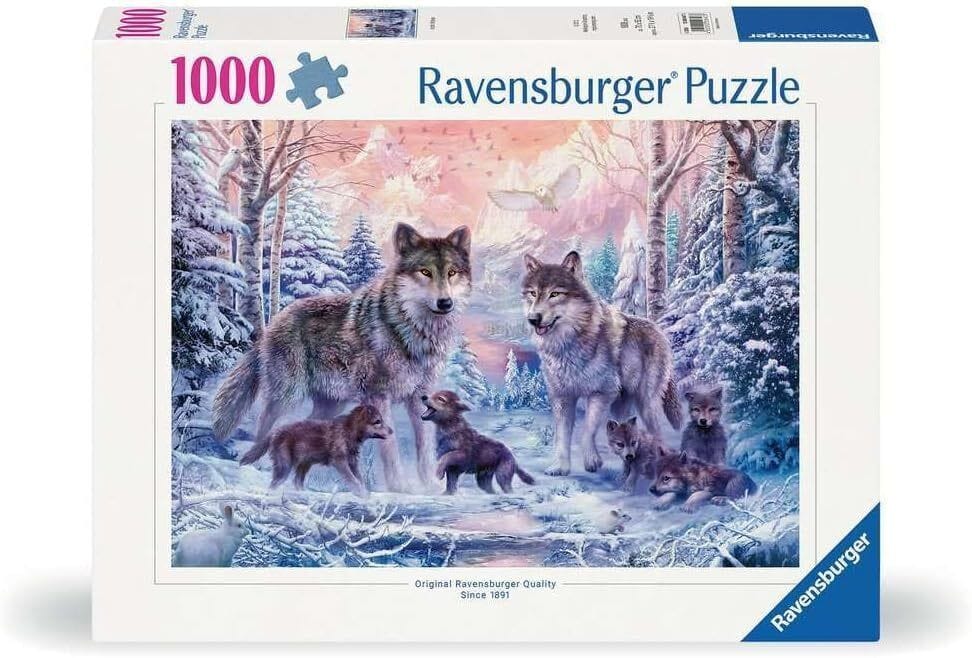 Ravensburger Arctic Wolves 1000pc Puzzle