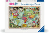 Ravensburger Around the World by Bike 1000pc Puzzle