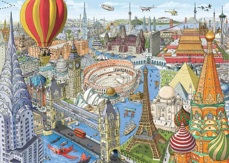 Ravensburger Around the World in 80 Days 1000pc Puzzle