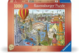 Ravensburger Around the World in 80 Days 1000pc Puzzle