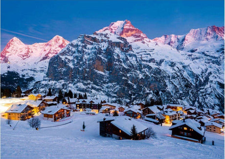 Ravensburger Bernese Oberland Murren 1000pc Puzzle
