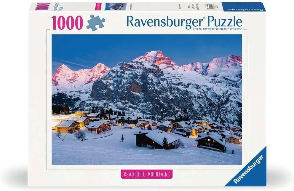 Ravensburger Bernese Oberland Murren 1000pc Puzzle