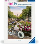 Ravensburger Bicycle and Flowers in Amsterdam 1000 Pieces