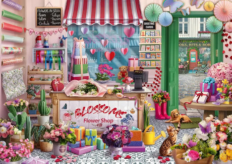 Ravensburger Blossoms Flower Shop 1000pc Puzzle
