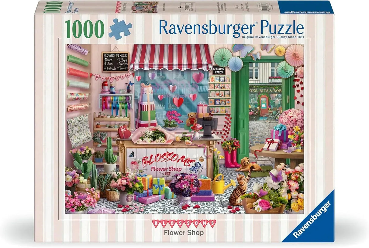 Ravensburger Blossoms Flower Shop 1000pc Puzzle