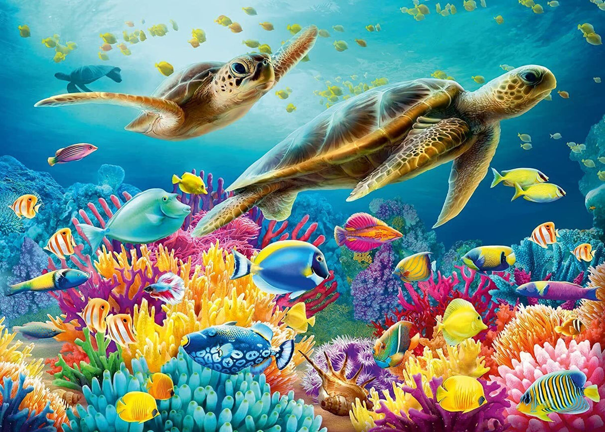 Ravensburger Blue Underwater World 1000pc Puzzle